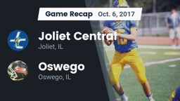Recap: Joliet Central  vs. Oswego  2017