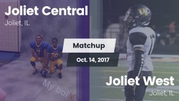 Matchup: Joliet Central High vs. Joliet West  2017
