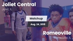 Matchup: Joliet Central High vs. Romeoville  2018