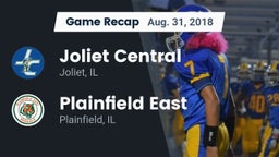 Recap: Joliet Central  vs. Plainfield East  2018