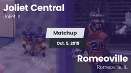 Matchup: Joliet Central High vs. Romeoville  2019