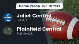 Recap: Joliet Central  vs. Plainfield Central  2019