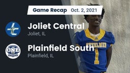 Recap: Joliet Central  vs. Plainfield South  2021