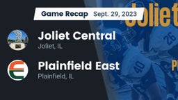 Recap: Joliet Central  vs. Plainfield East  2023