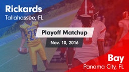 Matchup: Rickards vs. Bay  2016