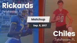 Matchup: Rickards vs. Chiles  2017