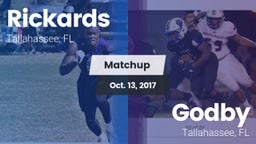 Matchup: Rickards vs. Godby  2017