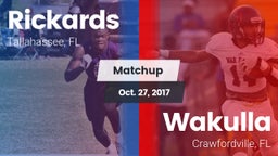 Matchup: Rickards vs. Wakulla  2017