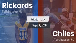 Matchup: Rickards vs. Chiles  2018