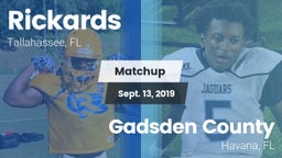 Matchup: Rickards vs. Gadsden County  2019