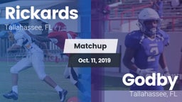 Matchup: Rickards vs. Godby  2019