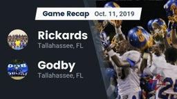 Recap: Rickards  vs. Godby  2019