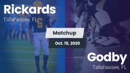 Matchup: Rickards vs. Godby  2020