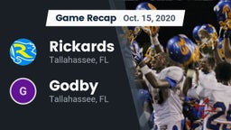Recap: Rickards  vs. Godby  2020