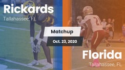 Matchup: Rickards vs. Florida  2020