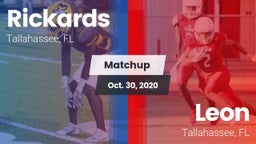 Matchup: Rickards vs. Leon  2020