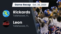 Recap: Rickards  vs. Leon  2020