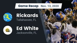 Recap: Rickards  vs. Ed White  2020