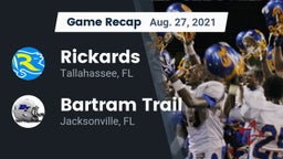 Recap: Rickards  vs. Bartram Trail  2021