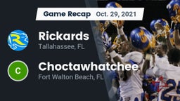Recap: Rickards  vs. Choctawhatchee  2021
