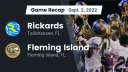 Recap: Rickards  vs. Fleming Island  2022