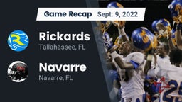 Recap: Rickards  vs. Navarre  2022