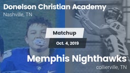 Matchup: Donelson Christian A vs. Memphis Nighthawks 2019