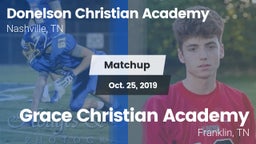 Matchup: Donelson Christian A vs. Grace Christian Academy 2019