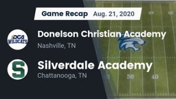 Recap: Donelson Christian Academy  vs. Silverdale Academy  2020