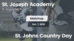 Matchup: St. Joseph High vs. St. Johns Country Day 2016