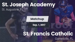 Matchup: St. Joseph High vs. St. Francis Catholic  2017