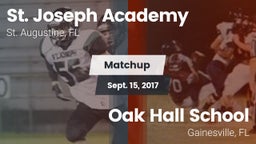 Matchup: St. Joseph High vs. Oak Hall School 2017