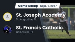 Recap: St. Joseph Academy  vs. St. Francis Catholic  2017