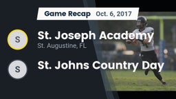 Recap: St. Joseph Academy  vs. St. Johns Country Day 2017