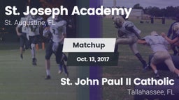 Matchup: St. Joseph High vs. St. John Paul II Catholic  2017
