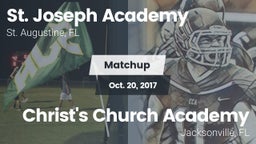Matchup: St. Joseph High vs. Christ's Church Academy 2017