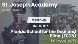 Matchup: St. Joseph High vs. Florida School for the Deaf and Blind (FSDB) 2017