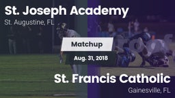 Matchup: St. Joseph High vs. St. Francis Catholic  2018