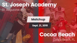 Matchup: St. Joseph High vs. Cocoa Beach  2018