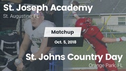 Matchup: St. Joseph High vs. St. Johns Country Day 2018