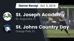 Recap: St. Joseph Academy  vs. St. Johns Country Day 2018