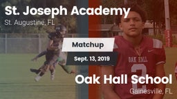Matchup: St. Joseph High vs. Oak Hall School 2019