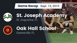 Recap: St. Joseph Academy  vs. Oak Hall School 2019