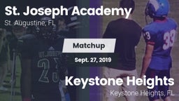 Matchup: St. Joseph High vs. Keystone Heights  2019