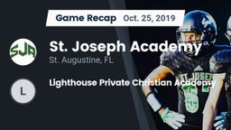 Recap: St. Joseph Academy  vs. Lighthouse Private Christian Academy 2019