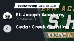 Recap: St. Joseph Academy  vs. Cedar Creek Christian 2023
