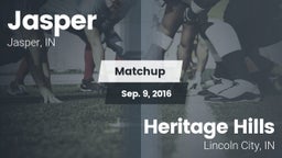 Matchup: Jasper vs. Heritage Hills  2016