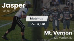 Matchup: Jasper vs. Mt. Vernon  2016