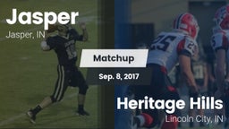Matchup: Jasper vs. Heritage Hills  2017