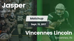 Matchup: Jasper vs. Vincennes Lincoln  2017
